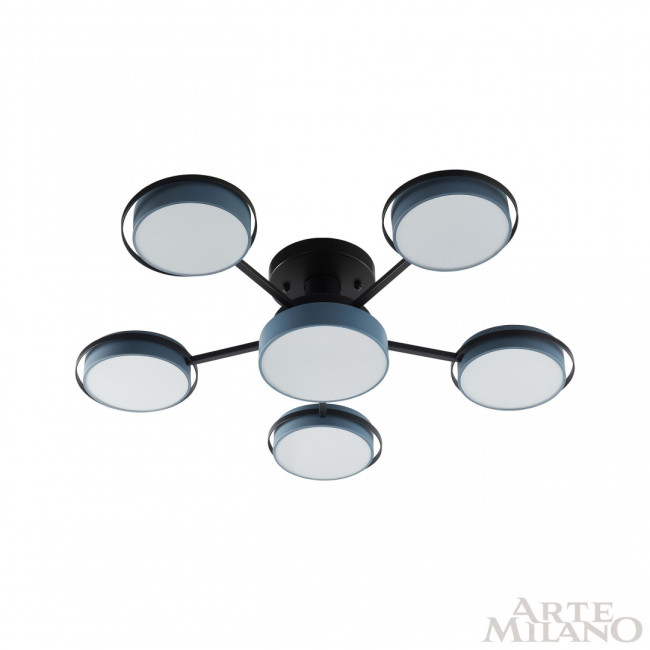 Потолочная люстра Arte Milano Ferrara 250406/5+1 Gr Потолочная люстра Arte Milano Ferrara 250406/5+1 Gr