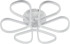 Потолочная люстра Natali Kovaltseva Cobra LED LAMPS 81121/7C Потолочная люстра Natali Kovaltseva Cobra LED LAMPS 81121/7C