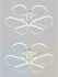 Потолочная люстра Natali Kovaltseva Cobra LED LAMPS 81121/7C Потолочная люстра Natali Kovaltseva Cobra LED LAMPS 81121/7C