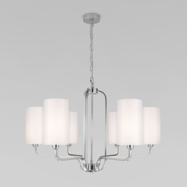 Подвесная люстра Eurosvet Purezza 60128/6 хром Подвесная люстра Eurosvet Purezza 60128/6 хром
