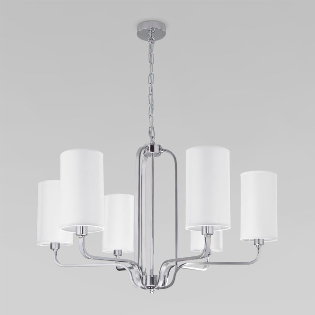 Подвесная люстра Eurosvet Purezza 60128/6 хром Подвесная люстра Eurosvet Purezza 60128/6 хром