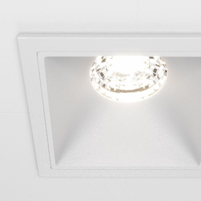 Встраиваемый светильник Maytoni Technical Alfa LED DL043-01-10W4K-SQ-W