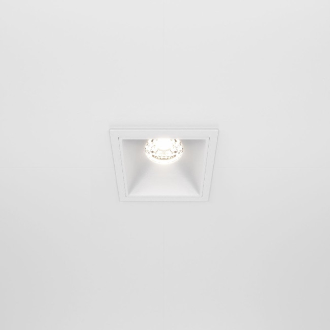 Встраиваемый светильник Maytoni Technical Alfa LED DL043-01-10W4K-SQ-W