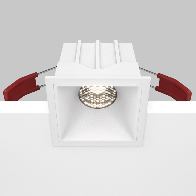 Встраиваемый светильник Maytoni Technical Alfa LED DL043-01-10W4K-SQ-W