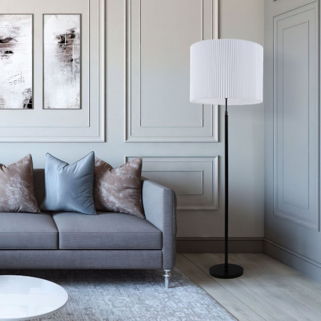 Торшер Eurosvet Notturno 01163/1 черный a065669 Торшер Eurosvet Notturno 01163/1 черный a065669