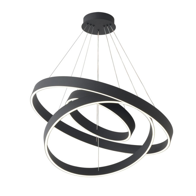 Подвесная люстра Crystal Lux TRON SP158W LED BLACK Подвесная люстра Crystal Lux TRON SP158W LED BLACK