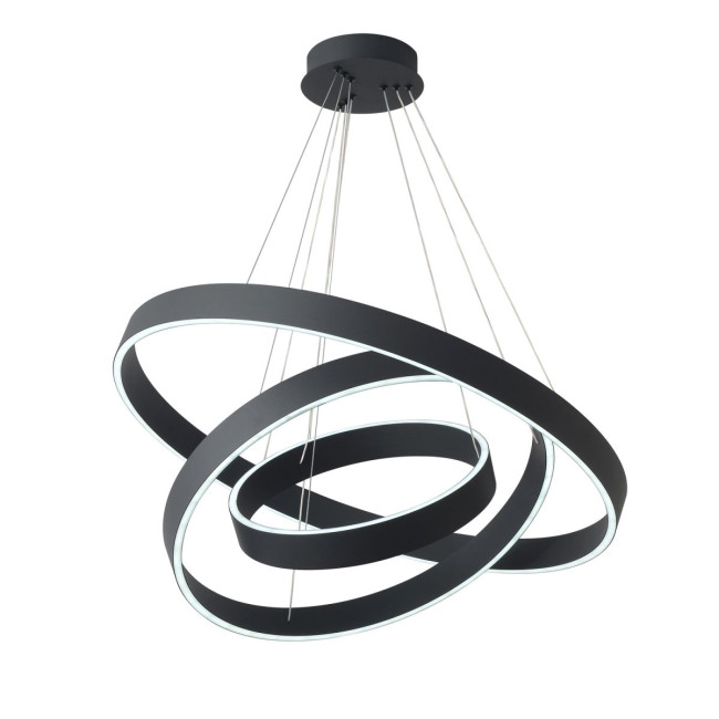Подвесная люстра Crystal Lux TRON SP158W LED BLACK Подвесная люстра Crystal Lux TRON SP158W LED BLACK