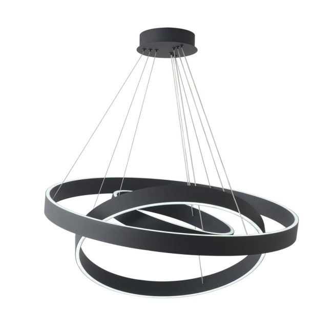 Подвесная люстра Crystal Lux TRON SP158W LED BLACK Подвесная люстра Crystal Lux TRON SP158W LED BLACK