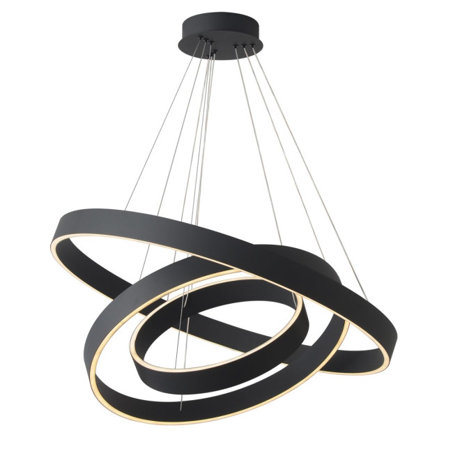 Подвесная люстра Crystal Lux TRON SP158W LED BLACK Подвесная люстра Crystal Lux TRON SP158W LED BLACK