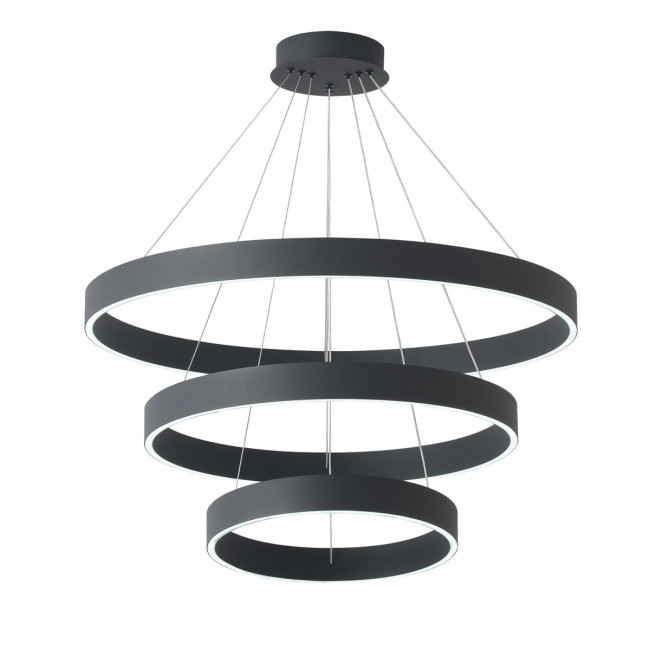 Подвесная люстра Crystal Lux TRON SP158W LED BLACK Подвесная люстра Crystal Lux TRON SP158W LED BLACK