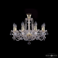 Подвесная люстра Bohemia Ivele Crystal 1402/8/195 G Balls tube