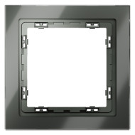 Рамка на 1 пост Voltum S70 VLS110106 (титан, стекло)