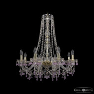 Подвесная люстра Bohemia Ivele Crystal 1410/8/240/h-74 G V7010
