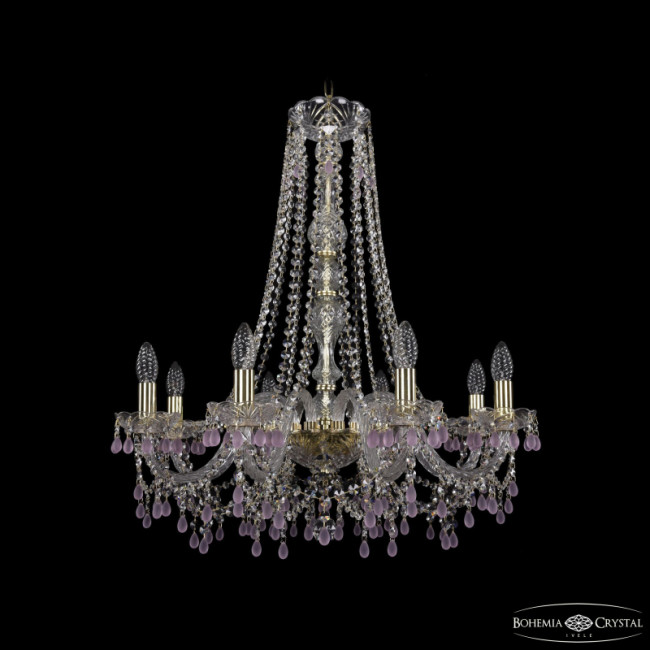 Подвесная люстра Bohemia Ivele Crystal 1410/8/240/h-74 G V7010