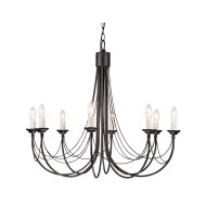 Подвесная люстра Elstead Lighting CB8-BLACK Подвесная люстра Elstead Lighting CB8-BLACK