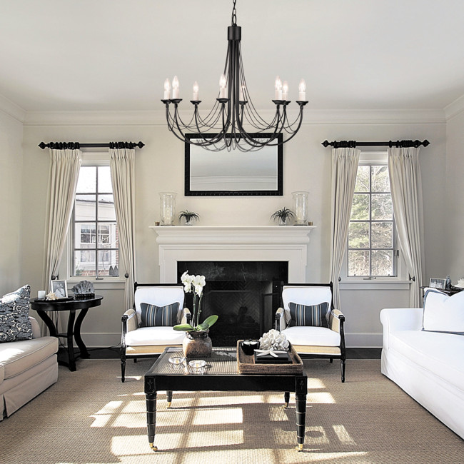 Подвесная люстра Elstead Lighting CB8-BLACK Подвесная люстра Elstead Lighting CB8-BLACK