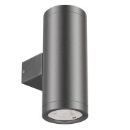 Уличный настенный светильник Arlight LGD-RAY-WALL-TWIN-R65-2x9W Warm3000 (GR, 23 deg, 230V) 038154 Уличный настенный светильник Arlight LGD-RAY-WALL-TWIN-R65-2x9W Warm3000 (GR, 23 deg, 230V) 038154