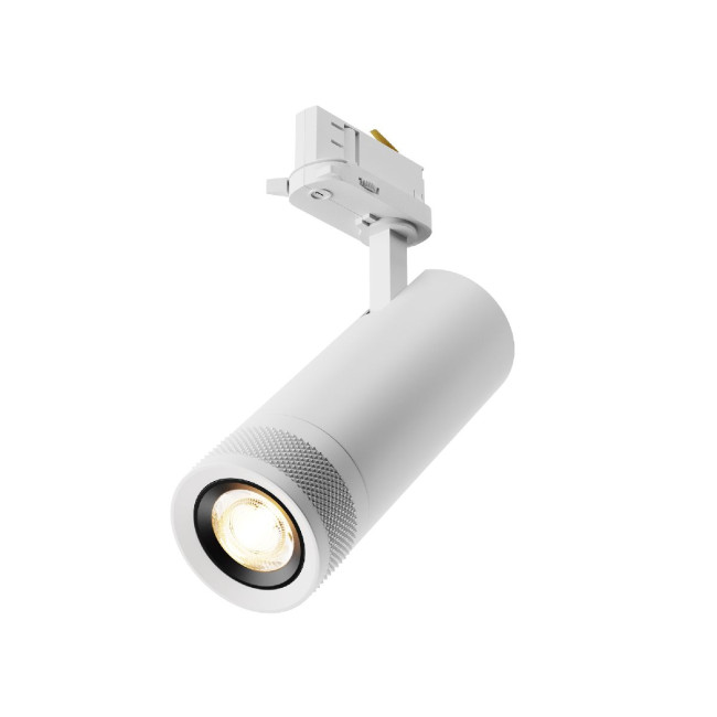 Трековый трехфазный светильник Maytoni Focus Zoom TR198-3-20W2.7K-Z-W Трековый трехфазный светильник Maytoni Focus Zoom TR198-3-20W2.7K-Z-W