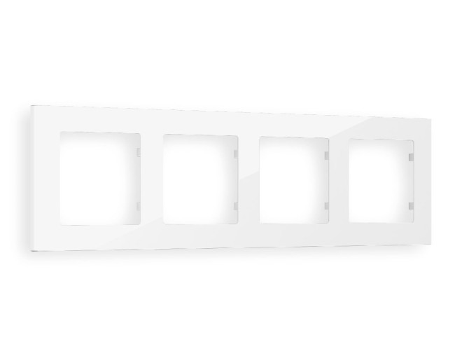 Рамка четырехместная Ambrella Volt Techno AF220104 Рамка четырехместная Ambrella Volt Techno AF220104