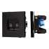 Механизм компьютерной розетки двойной Arlight SCT-TENDO-MPC2-PL-BK (RJ-45, CAT6) 054101 Механизм компьютерной розетки двойной Arlight SCT-TENDO-MPC2-PL-BK (RJ-45, CAT6) 054101