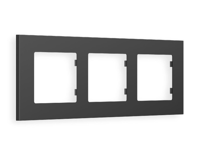 Рамка трехместная Ambrella Volt Qubi AF250803 Рамка трехместная Ambrella Volt Qubi AF250803