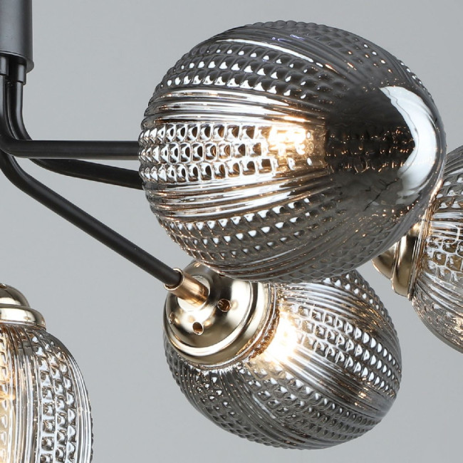 Люстра на штанге Reluce 05126-0.3-07 COFFEE+FGD Люстра на штанге Reluce 05126-0.3-07 COFFEE+FGD