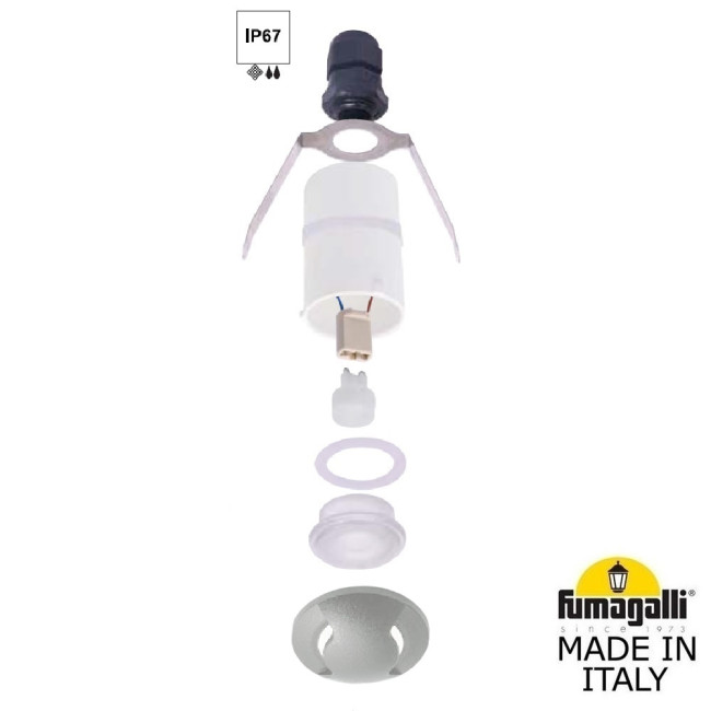 Уличный встраиваемый светильник Fumagalli Teresa 2L2.000.000.LXZ1L Уличный встраиваемый светильник Fumagalli Teresa 2L2.000.000.LXZ1L