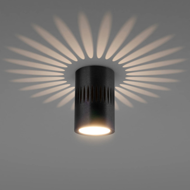 Потолочный светодиодный светильник Elektrostandard DLS026 7W 4200К черный 4690389167003 Потолочный светодиодный светильник Elektrostandard DLS026 7W 4200К черный 4690389167003