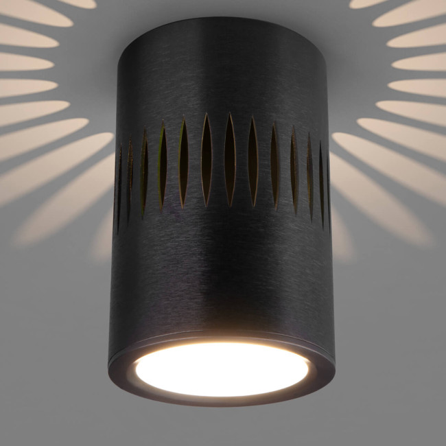 Потолочный светодиодный светильник Elektrostandard DLS026 7W 4200К черный 4690389167003 Потолочный светодиодный светильник Elektrostandard DLS026 7W 4200К черный 4690389167003