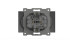 Розетка двухместная без заземления ELBI Zena Vega 609-011000-908 Розетка двухместная без заземления ELBI Zena Vega 609-011000-908