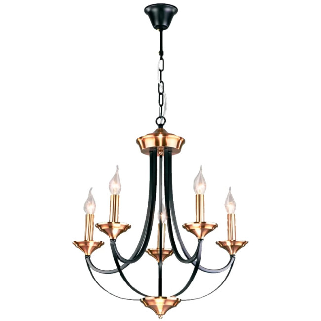 Подвесная люстра Eurosvet 60098/5 черный Подвесная люстра Eurosvet 60098/5 черный