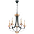 Подвесная люстра Eurosvet 60098/5 черный Подвесная люстра Eurosvet 60098/5 черный