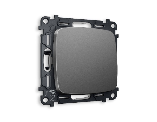 Комплект механизма 1-кл выключателя Ambrella Volt Omega MO651010 Комплект механизма 1-кл выключателя Ambrella Volt Omega MO651010