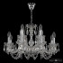Подвесная люстра Bohemia Ivele Crystal 119/8+4/200 Ni Подвесная люстра Bohemia Ivele Crystal 119/8+4/200 Ni