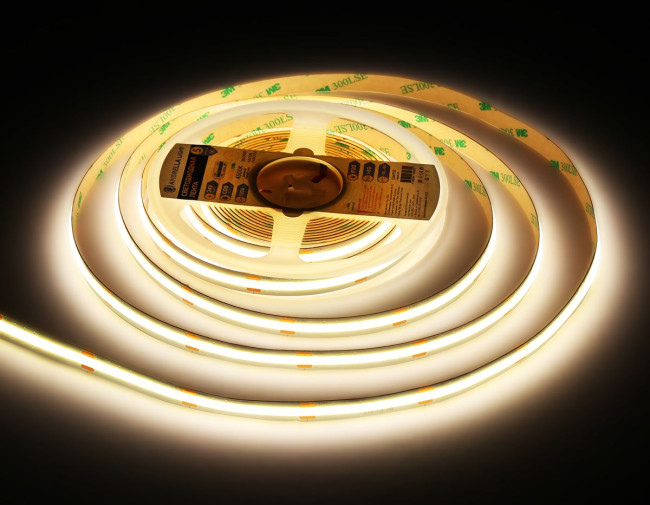 Светодиодная лента Ambrella Light Illumination COB 528Led/14W m/ 24V IP20 4500K/ 5m*10mm*2mm (2 конт.) GS4752 Светодиодная лента Ambrella Light Illumination COB 528Led/14W m/ 24V IP20 4500K/ 5m*10mm*2mm (2 конт.) GS4752