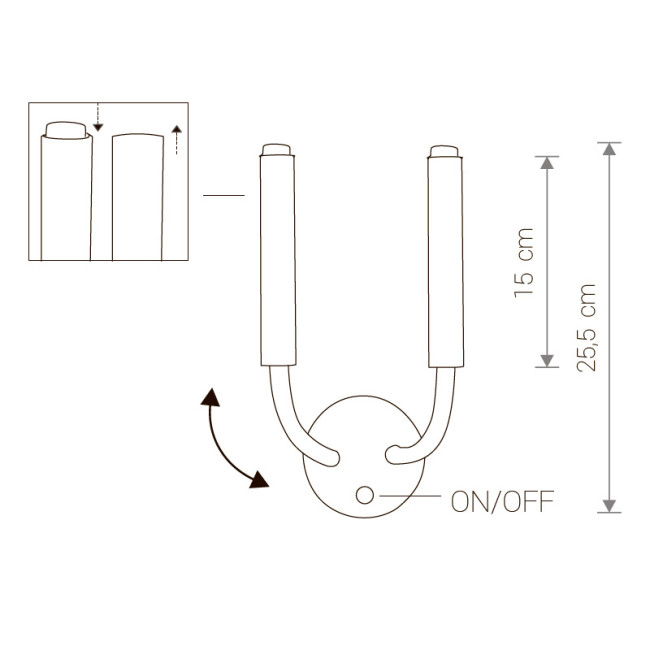 Бра Nowodvorski Stalactite 9055 Бра Nowodvorski Stalactite 9055