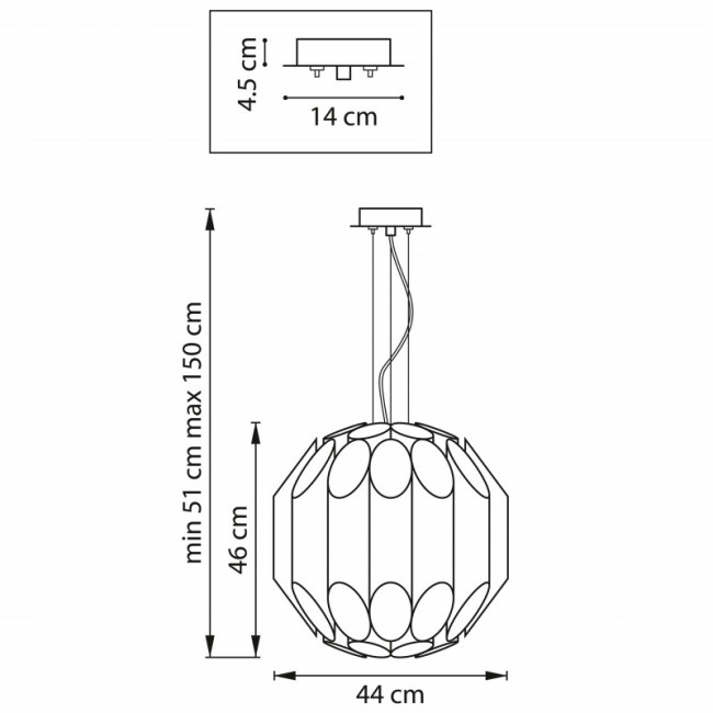 Подвесная люстра Lightstar Siena 720442 Подвесная люстра Lightstar Siena 720442