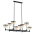 Подвесная люстра Delight Collection MD21020075 MD21020075-8B matt black Подвесная люстра Delight Collection MD21020075 MD21020075-8B matt black
