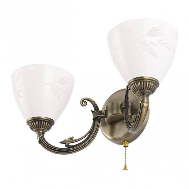 Бра Arte Milano 343659/2W AB Бра Arte Milano 343659/2W AB