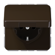 Розетка штепсельная Schuko Jung CD1520BFKLBR