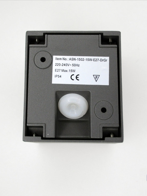 Уличный настенный светильник Elvan PJ-1502/1-E27-Gr Уличный настенный светильник Elvan PJ-1502/1-E27-Gr