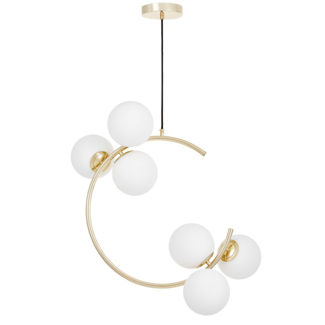 Подвесная люстра Lumina Deco Bonio LDP 7031-6 F.GD Подвесная люстра Lumina Deco Bonio LDP 7031-6 F.GD