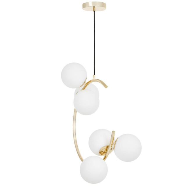 Подвесная люстра Lumina Deco Bonio LDP 7031-6 F.GD Подвесная люстра Lumina Deco Bonio LDP 7031-6 F.GD