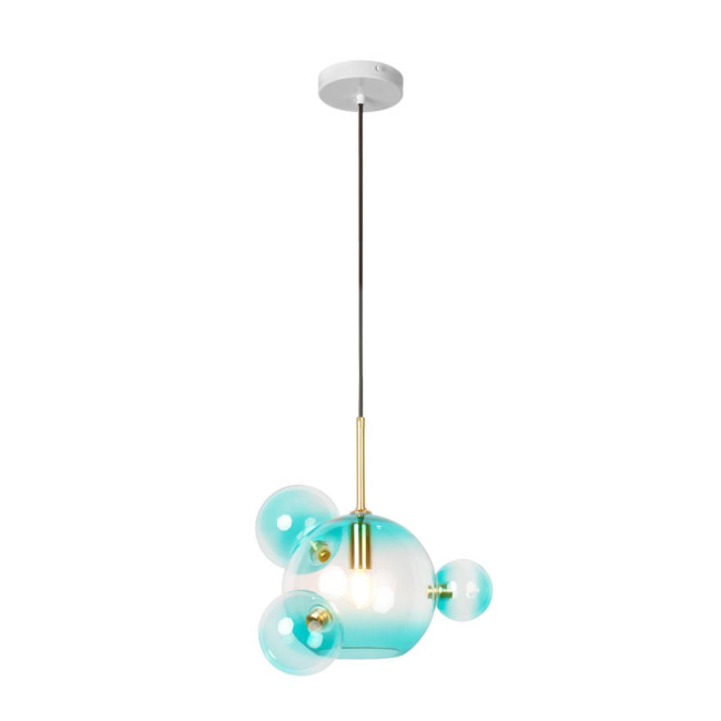 Подвесной светильник Loft IT Bolle 2027-P4 Blue mini Подвесной светильник Loft IT Bolle 2027-P4 Blue mini