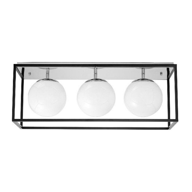 Потолочный светильник Lumina Deco Maldini LDC 8060-3 CHR+BK Потолочный светильник Lumina Deco Maldini LDC 8060-3 CHR+BK