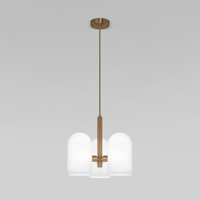 Подвесной светильник Eurosvet Bambola 50357/3 латунь a065660 Подвесной светильник Eurosvet Bambola 50357/3 латунь a065660