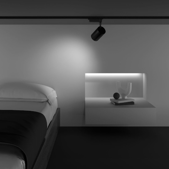 Трековый светильник Maytoni Technical Vuoro TR003-1-15W3K-W-B