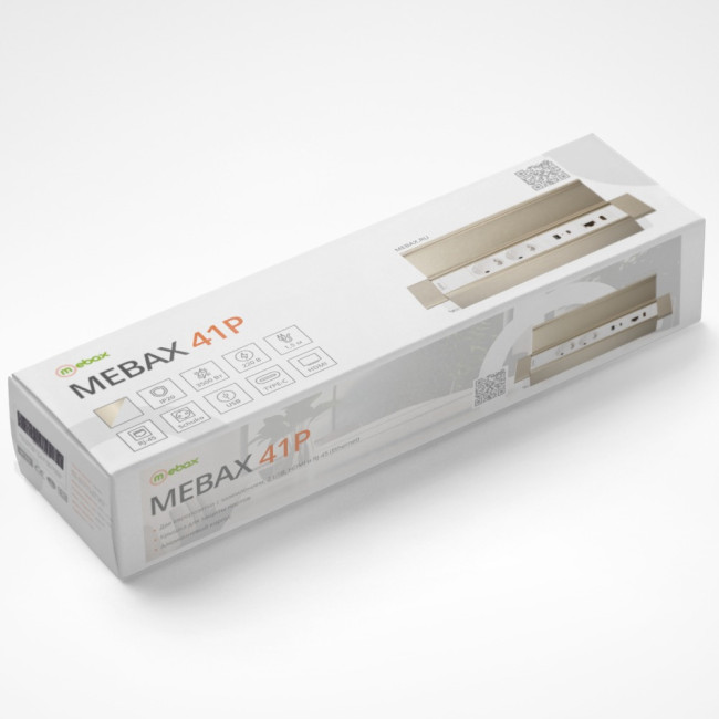 Блок розеток 41P (2 секции, USB + type C + RJ45 + HDMI) Mebax 00-00002596 Блок розеток 41P (2 секции, USB + type C + RJ45 + HDMI) Mebax 00-00002596