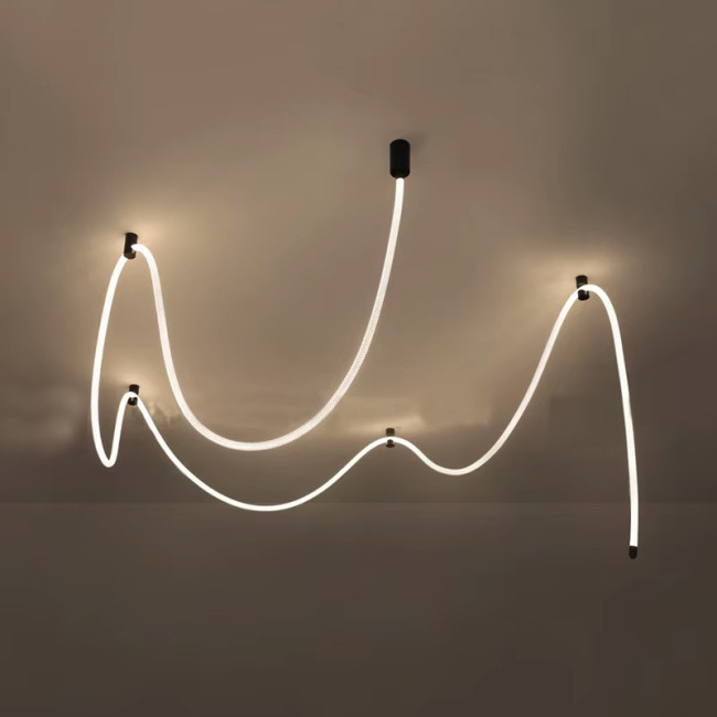 Потолочный светильник 10521C/5M black/white