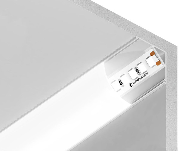 Алюминиевый угловой профиль Ambrella Light Alum Profile GP2100WH Алюминиевый угловой профиль Ambrella Light Alum Profile GP2100WH